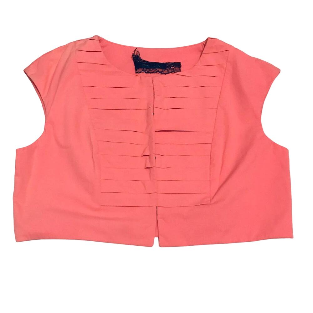 Patrizia Pepe Coral Vest Size 42, SIze 6 - Picture 1 of 5